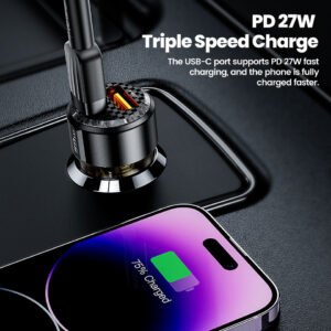 New 60W PD USB C Car Charger, Type-C - Image 6
