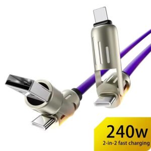 4 in 1 240W Super Fast Charging Cable - Image 2