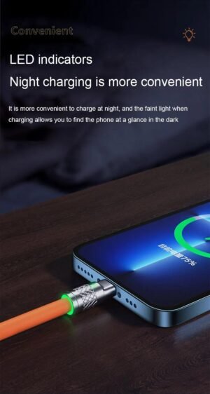 Multi Charger 3-In-1 Charging Cable for iPhone - Image 3