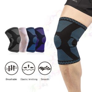 Anti-Slip Fabric Compression Durable Knee Sleeve - Image 5