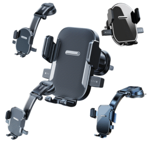 Universal Rotating Phone Holder with Suction Cup - Image 4