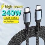 PD 240W 5A Super Fast Charge Cable Type C to  C