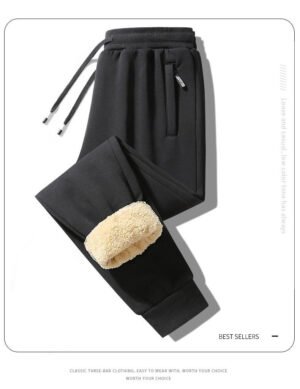 Men's Warm Plush Thickened Sweatpants
