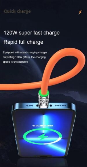 Multi Charger 3-In-1 Charging Cable for iPhone - Image 8