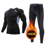 Long Sleeve Top and Pants for Cold Weather Sports Set